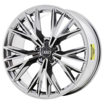 Audi A7 Wheel Rim PVD Bright Chrome 58983 Stock Factory OEM Replacement