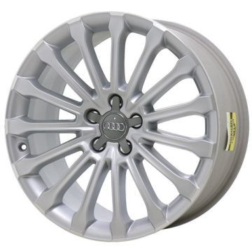 Audi A8 Wheel Rim Machined Lip Silver 58985 Stock Factory OEM Replacement