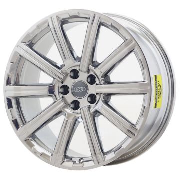 Audi Q7 Wheel Rim PVD Bright Chrome 58988 Stock Factory OEM Replacement
