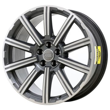 Audi Q7 Wheel Rim Machined Grey 58988 Stock Factory OEM Replacement