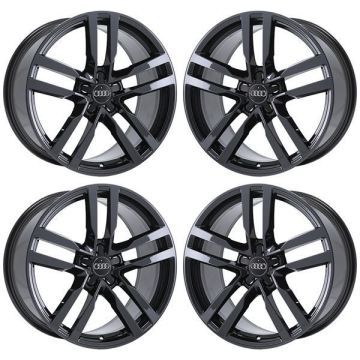 Audi TT Wheel Rim PVD Black Chrome 58994 Stock Factory OEM Replacement