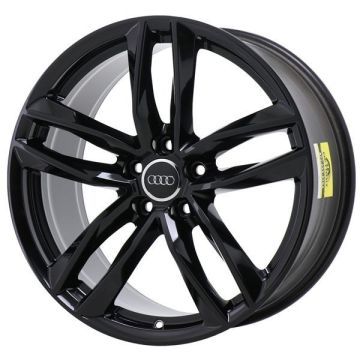 Audi TT Wheel Rim Gloss Black 58995 Stock Factory OEM Replacement