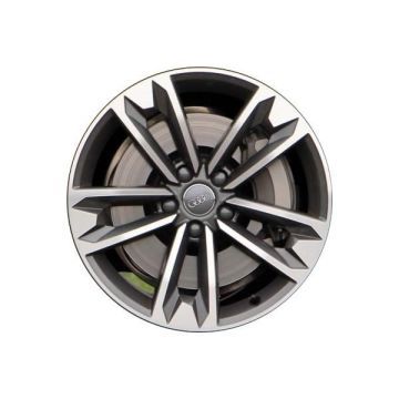 Audi Allroad Wheel Rim Machined Grey 59013 Stock Factory OEM Replacement