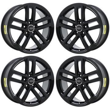 Audi A3 Exchange Wheels Set of 4-Exchange Rims Set of 4 Gloss Black 59021