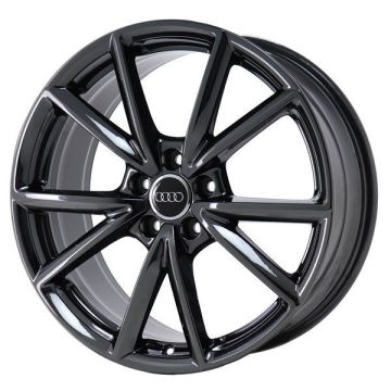 Audi S3 Wheel Rim PVD Black Chrome 59022 Stock Factory OEM Replacement
