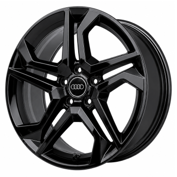 Audi Q5 Wheel Rim Gloss Black 59036 Stock Factory OEM Replacement
