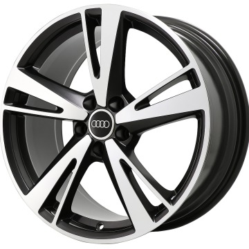 Audi RS3 Wheel Rim Machined Black 59046 (F) Stock Factory OEM Replacement