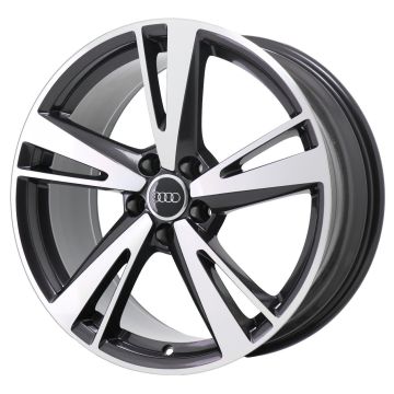 Audi RS3 Wheel Rim Machined Grey 59045 (R) Stock Factory OEM Replacement