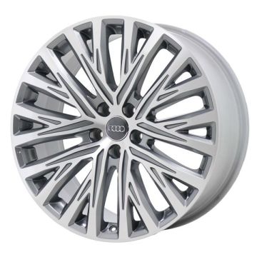 Audi A8 Wheel Rim Machined Grey 59058 Stock Factory OEM Replacement