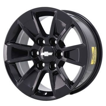 Chevrolet Silverado 1500 Wheel Rim Gloss Black 5908 Stock Factory OEM Replacement