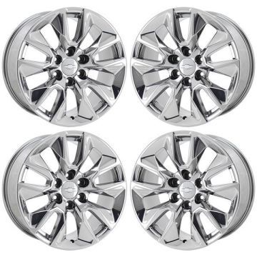 Chevrolet Silverado 1500 Wheel Rim PVD Bright Chrome 5915 Stock Factory OEM Replacement