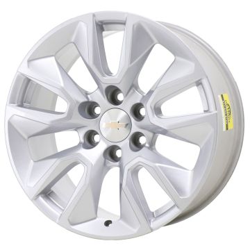 Chevrolet Silverado 1500 Wheel Rim Silver 5915 Stock Factory OEM Replacement