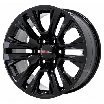 GMC Sierra 1500 Wheel Rim Gloss Black 5917 Stock Factory OEM Replacement