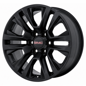GMC Sierra 1500 Wheel Rim Satin Black 5917 Stock Factory OEM Replacement