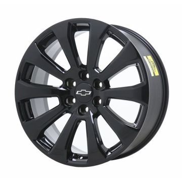 Chevrolet Silverado 1500 Wheel Rim Gloss Black 5922 Stock Factory OEM Replacement