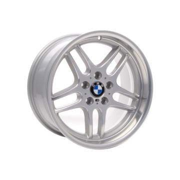BMW 740i Wheel Rim Machined Silver 59271 (F) Stock Factory OEM Replacement