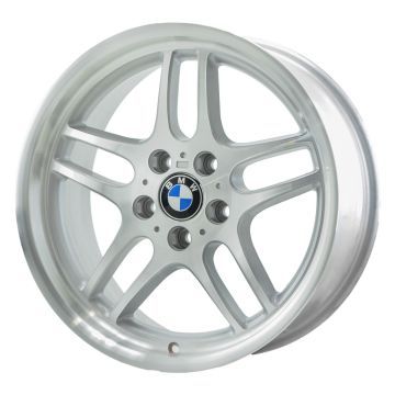 BMW 740i Wheel Rim Machined Silver 59389 (R) Stock Factory OEM Replacement