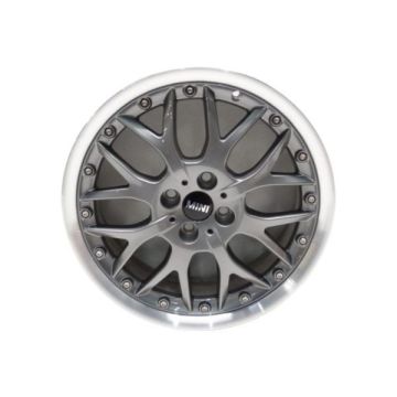 Mini Cooper Wheel Rim Machined Lip Grey 59405 Stock Factory OEM Replacement