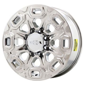 Chevrolet Silverado 2500 Wheel Rim PVD Bright Chrome 5946 Stock Factory OEM Replacement