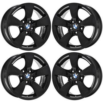 BMW 525i Exchange Wheels Set of 4-Exchange Rims Set of 4 Gloss Black 59471