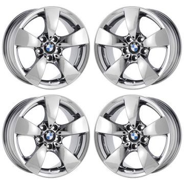BMW 525i Wheel Rim PVD Bright Chrome 59471 Stock Factory OEM Replacement