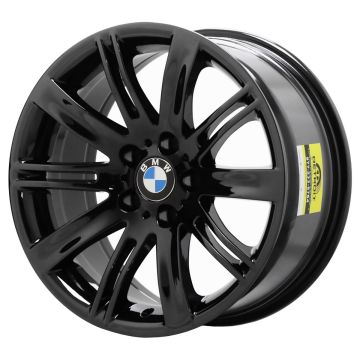 BMW 645i Wheel Rim Gloss Black 59490 (R) Stock Factory OEM Replacement