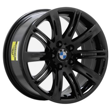BMW 645i Wheel Rim PVD Black Chrome 59488 (F) Stock Factory OEM Replacement