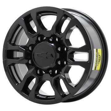 GMC Sierra 2500 Wheel Rim Gloss Black 5949 Stock Factory OEM Replacement