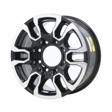 GMC Sierra 2500 Wheel Rim Machined Black 5949 Stock Factory OEM Replacement