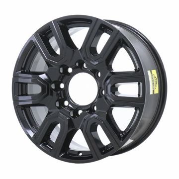 GMC Sierra 2500 Wheel Rim Gloss Black 5950 Stock Factory OEM Replacement