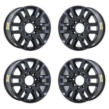 GMC Sierra 2500 Exchange Wheels Set of 4-Exchange Rims Set of 4 Gloss Black 5950