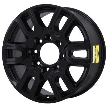 GMC Sierra 2500 Wheel Rim Satin Black 5950 Stock Factory OEM Replacement