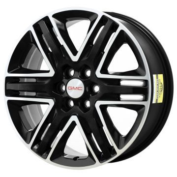 GMC Acadia Wheel Rim Machined Black 5954 Stock Factory OEM Replacement