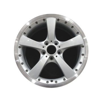 BMW 323i Wheel Rim Machined Lip Silver 59589 (R) Stock Factory OEM Replacement