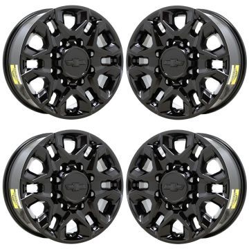 Chevrolet Silverado 2500 Exchange Wheels Set of 4-Exchange Rims Set of 4 Gloss Black 5959