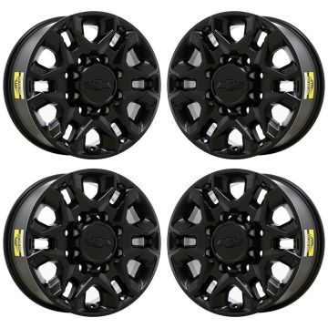 Chevrolet Silverado 2500 Exchange Wheels Set of 4-Exchange Rims Set of 4 Satin Black 5959
