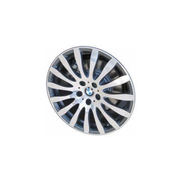 BMW 323i Wheel Rim Polished Grey 59627 (R) Stock Factory OEM Replacement