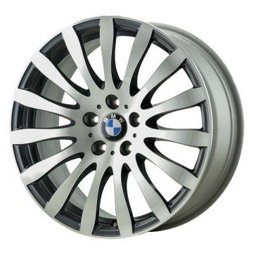 BMW 323i Wheel Rim Machined Black 59626 (F) Stock Factory OEM Replacement