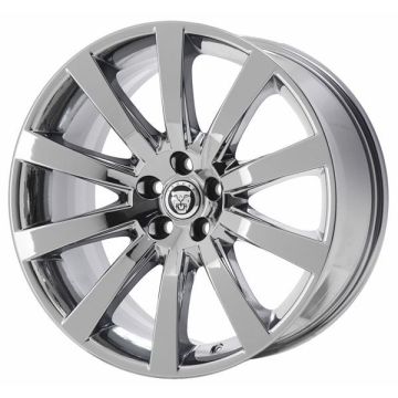 Jaguar XF Wheel Rim PVD Bright Chrome 59815 (F) Stock Factory OEM Replacement