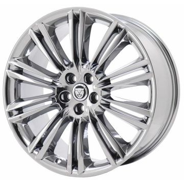 Jaguar XJ Wheel Rim PVD Bright Chrome 59865 (F) Stock Factory OEM Replacement