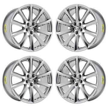Jaguar XJ Wheel Rim PVD Bright Chrome 59869 (F) Stock Factory OEM Replacement