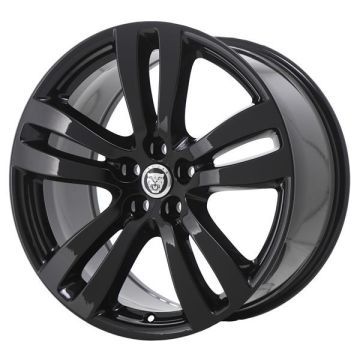 Jaguar XJ Wheel Rim Gloss Black 59873 (F) Stock Factory OEM Replacement