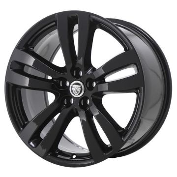 Jaguar XJ Wheel Rim Gloss Black 59874 (R) Stock Factory OEM Replacement