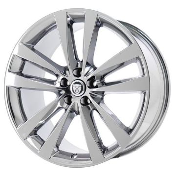 Jaguar XJ Wheel Rim PVD Bright Chrome 59890 (F) Stock Factory OEM Replacement