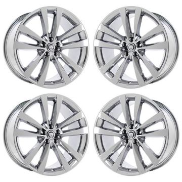 Jaguar XJ Wheel Rim PVD Bright Chrome 59890 (F) Stock Factory OEM Replacement