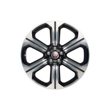 Jaguar XFR Wheel Rim Machined Black 59898 (R) Stock Factory OEM Replacement