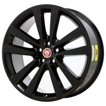 Jaguar XF Wheel Rim Gloss Black 59930 Stock Factory OEM Replacement