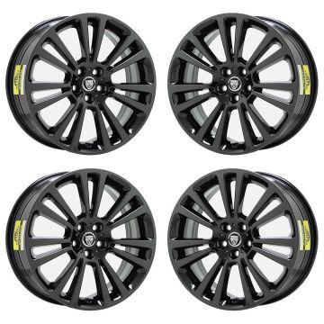 Jaguar XF Wheel Rim PVD Black Chrome 59949 Stock Factory OEM Replacement