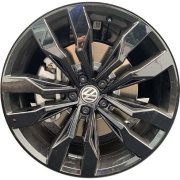 Volkswagen Tiguan Wheel Rim Gloss Black 70049 Stock Factory OEM Replacement