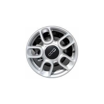Fiat 500 Wheel Rim Silver 61660 Stock Factory OEM Replacement